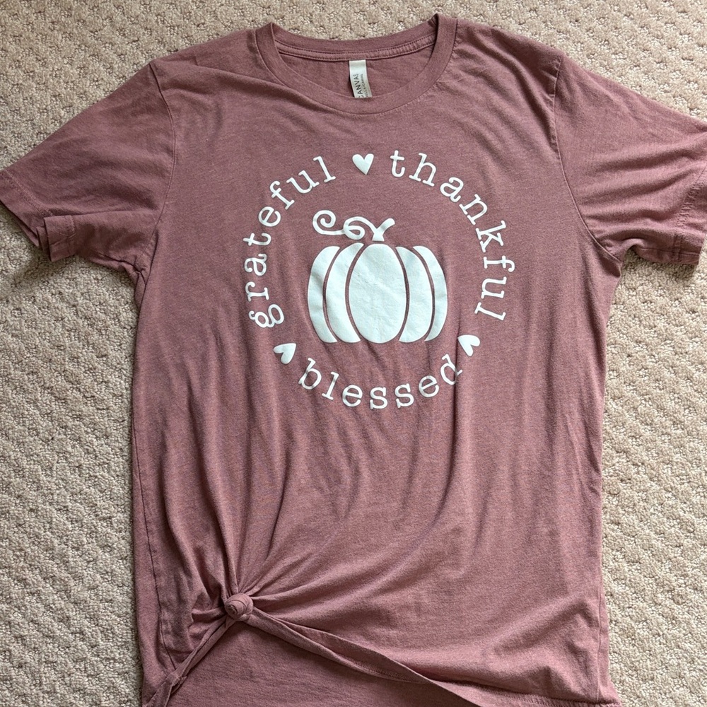 Bella Canvas Mauve Short Sleeve Tee